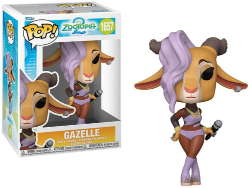  Funko Pop! Disney Zootopia 2 1657 Gazelle 