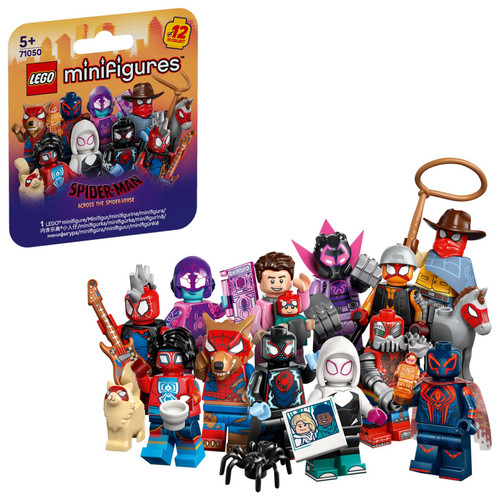 LEGO Marvel 71050 Spider-Man Across the Spider-Verse Collectible Minifigure Single Pack LEGO Marvel 71050 Spider-Man Across the Spider-Verse Collectible Minifigure Single Pack