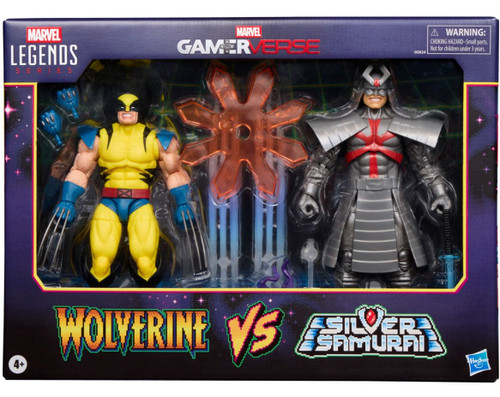 Hasbro Marvel Legends Gamerverse Wolverine vs. Silver Samurai 6" Figure 2-Pack