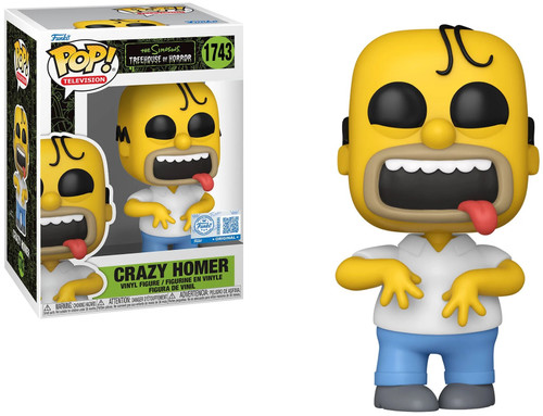 Funko Pop! Television The Simpsons Treehouse of Horror 1743 Crazy Homer (Specialty Series)