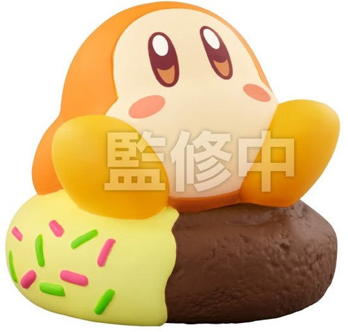 Bandai Kirby and Friends Wave 5 Waddle Dee on Donut Mini-Figure
