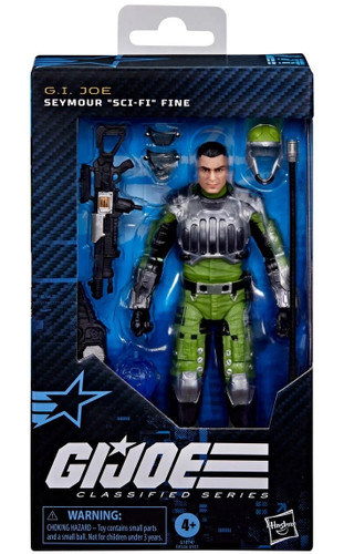 Hasbro G.I. Joe Classified Series #177 Seymour "Sci-Fi" Fine 6" Figure