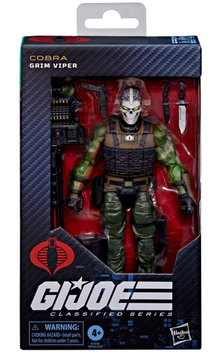 Hasbro G.I. Joe Classified Series #176 Grim Viper 6" Figure