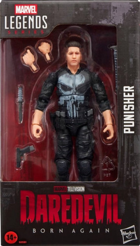 Hasbro Marvel Legends Daredevil Born Again Punisher 6" Figure
