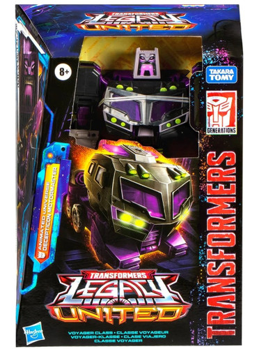 Hasbro Transformers Legacy United Voyager Class Animated Universe Decepticon Motormaster