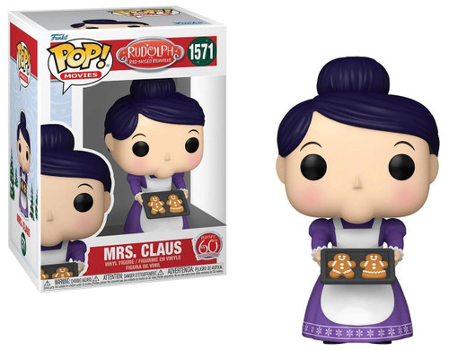  Funko Pop! Movies Rudolph the Red-Nosed Reindeer 1571 Mrs. Claus 