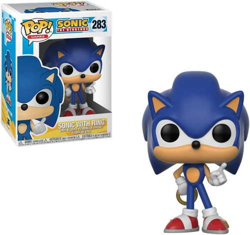  Funko Pop! Games Sonic the Hedgehog 283 Sonic With Ring 