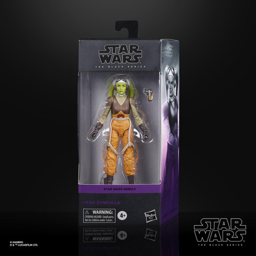  Hasbro Star Wars The Black Series Rebels Hera Syndulla 6" Figure 