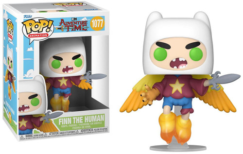  Funko Pop! Animation Adventure Time 1077 Finn the Human (Ultimate Wizard) 
