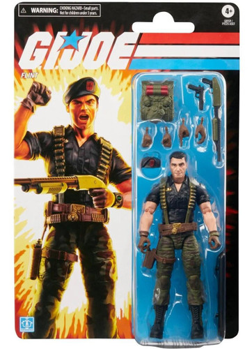  Hasbro G.I. Joe Classified Series Retro Card Flint 6" Figure 