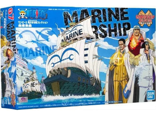 Bandai One Piece Grand Ship Collection Marine Ship Model Kit
