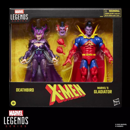  Hasbro Marvel Legends X-Men Deathbird & Gladiator 6" Figure 2-Pack 