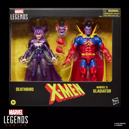Hasbro Marvel Legends X-Men Deathbird & Gladiator 6" Figure 2-Pack