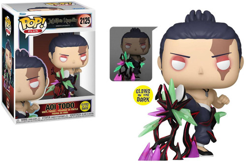  Funko Pop! Plus Jujutsu Kaisen Shibuya Incident 2125 Aoi Todo (Glows in the Dark) 