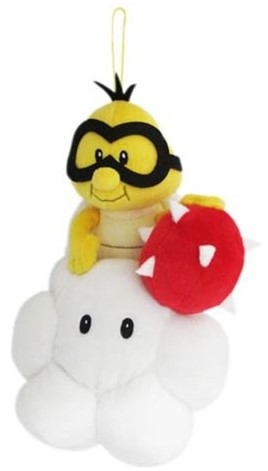 Nintendo Super Mario Bros Lakitu 9" Plush