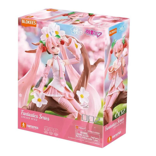  Blokees Fantastics 002 Sakura Hatsune Miku Model Kit 