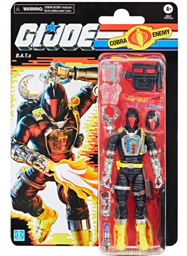  Hasbro G.I. Joe Classified Series Retro Card B.A.T. (Battle Android Trooper) 6" Figure 