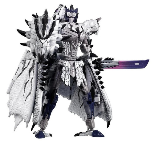  Hasbro Transformers x Monster Hunter Synergenex Series Silver Rathalos Prime 