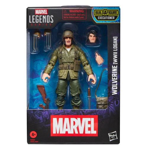  Hasbro Marvel Legends Wolverine (WWII Logan) 6" Figure 