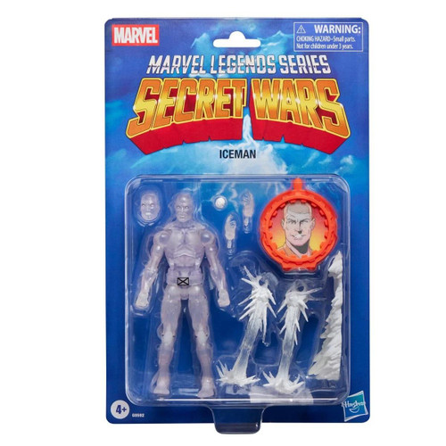  Hasbro Marvel Legends Secret Wars Iceman 6" FigureSecret Wars Iceman 