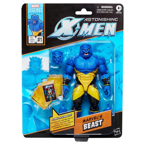  Hasbro Marvel Legends Comic-Inspired Astonishing X-Men Marvel's Beast 6"Figure 