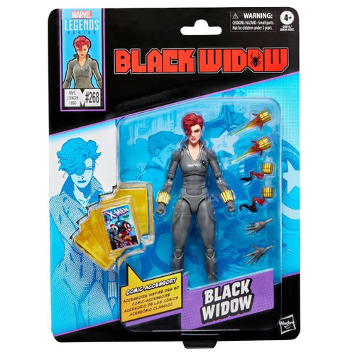  Hasbro Marvel Legends Comic-Inspired Black Widow 6" Figure 