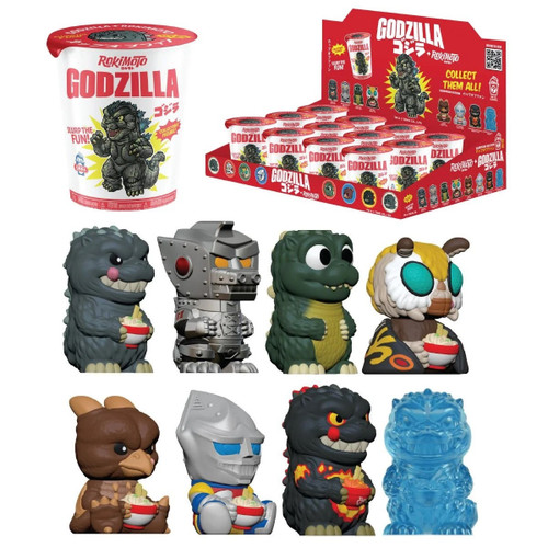 Rokimoto Godzilla Wave 2 Slurprise Edition Cup Vinyl Figure