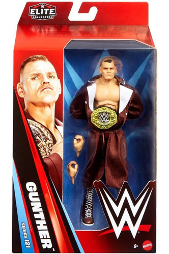  Mattel WWE Elite Collection Series 121 Gunther 6" Figure 