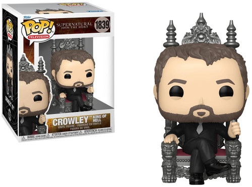  Funko Pop! Television Supernatural Join the Hunt 1839 Crowley King of Hell 