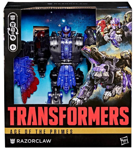  Hasbro Transformers Age of the Primes Leader Class Razorclaw 