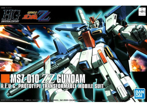  Bandai Mobile Suit Gundam ZZ Gundam 1/144 Scale High Grade Model Kit 