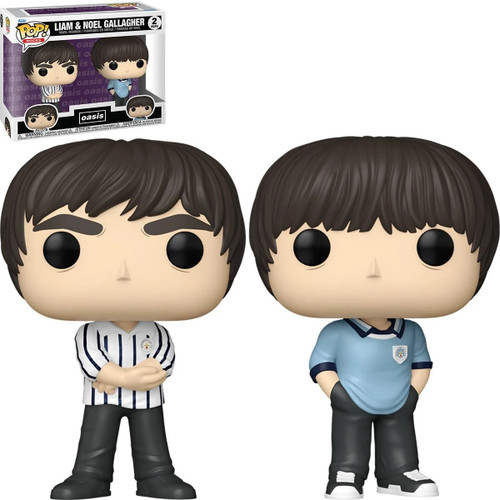 Funko Pop! Rocks Oasis Liam and Noel Gallagher 2 Pack