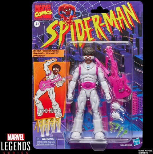 Hasbro Marvel Legends Spider-Man Retro Card Hypno-Hustler 6" Figure
