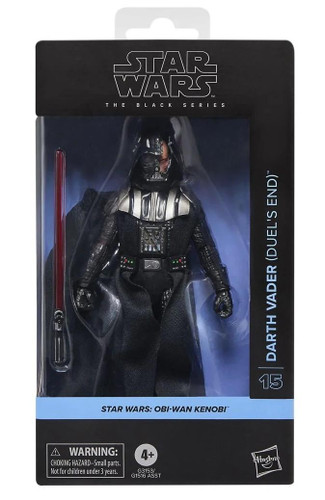  Hasbro Star Wars The Black Series Obi-Wan Kenobi #15 Darth Vader (Duel's End) 6" Figure 