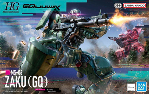  Bandai Mobile Suit Gundam GQuuuuuuX Zaku 1/144 Scale High Grade Model Kit 