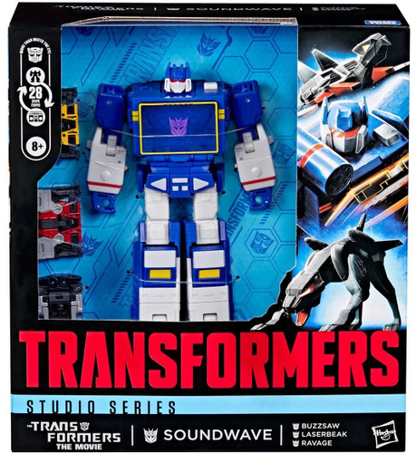 Hasbro Transformers Studio Series 86 Leader Class The Transformers The Movie Soundwave