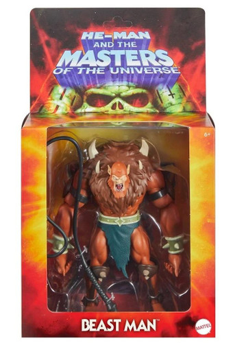  Mattel Masters of the Universe Origins Deluxe 200X Beast Man 5.5" Figure 