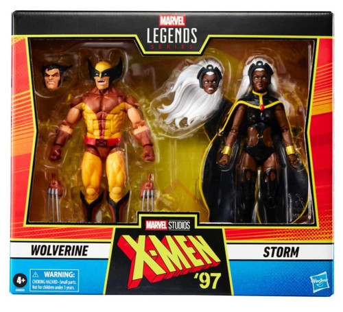  Hasbro Marvel Legneds X-Men '97 Wolverine & Storm 6" Figure 2-Pack 