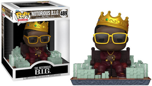  Funko Pop! Deluxe Rocks 489 Notorious B.I.G. 