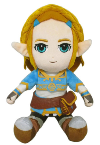 Nintendo The Legend of Zelda Breath of the Wild Plrincess Zelda 12" Plush