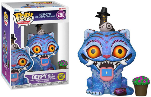  Funko Pop! Animation K-Pop Demon Hunters 2260 Derpy (Glows in the Dark) 
