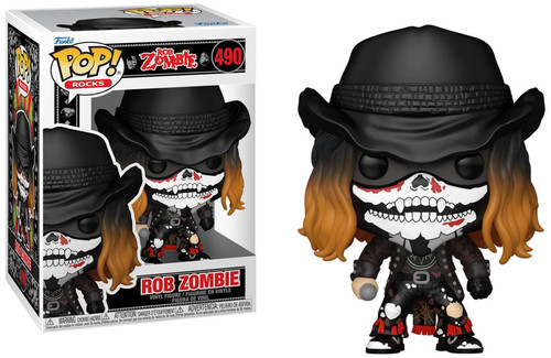 Funko Pop! Rocks 490 Rob Zombie with Bandana