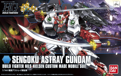 Bandai Mobile Suit Gundam Build Fighters Sengoku Astray Gundam 1/144 High Grade Model Kit