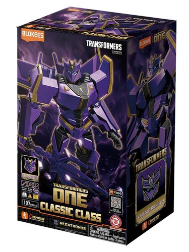 Blokees Transformers Classic Class 20 Transformers One Megatronus Model Kit