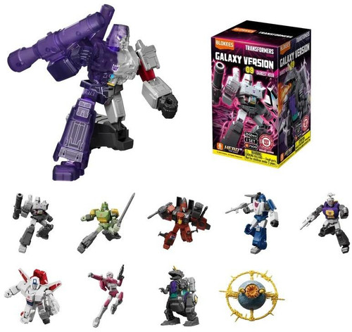  Blokees Transformers Galaxy Version 09 Darkest Hour Blind Box Single Model Kit 