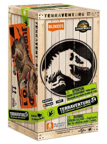  Blokees Jurassic World Terraventure TS 01 Dinosaur Capture Operation Blind Box Single Model Kit 
