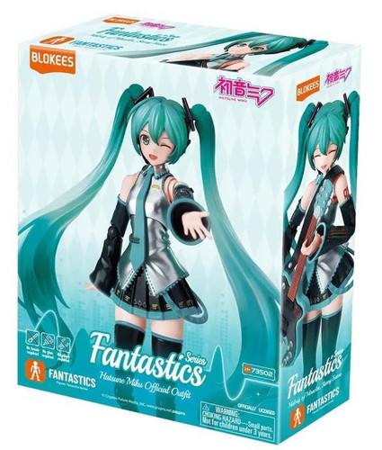  Blokees Fantastics Series Hatsune Miku Official Outfit Model Kit 