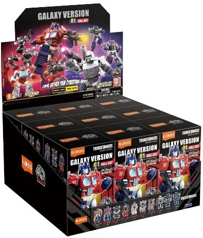 Blokees Transformers Galaxy Version Wave 1 Roll Out Blind Box Single Model Kit