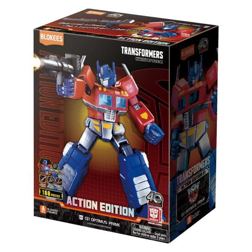  Blokees Transformers Action Edition G1 Optimus Prime Model Kit 