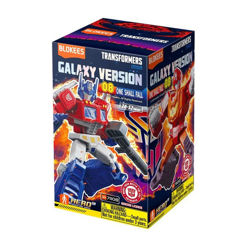  Blokees Transformers Galaxy Version Wave 8 One Shall Fall Blind Box Single Model Kit 